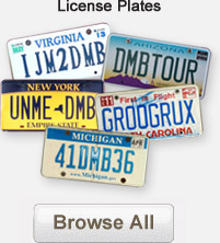 Browse DMB License Plates