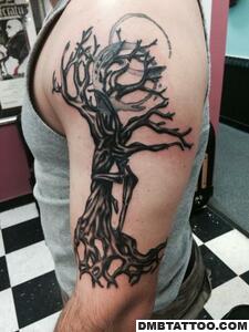 pecan tree tattoo